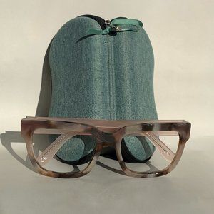 Tortoiseshell Andy Wolf glasses handmade in Austria